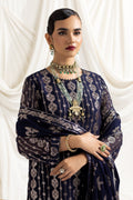 ALIZEH-DUA-V02D01A- AIREEN(NAVY BLUE) - House Of Hania