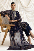 ALIZEH-DUA-V02D01A- AIREEN(NAVY BLUE) - House Of Hania