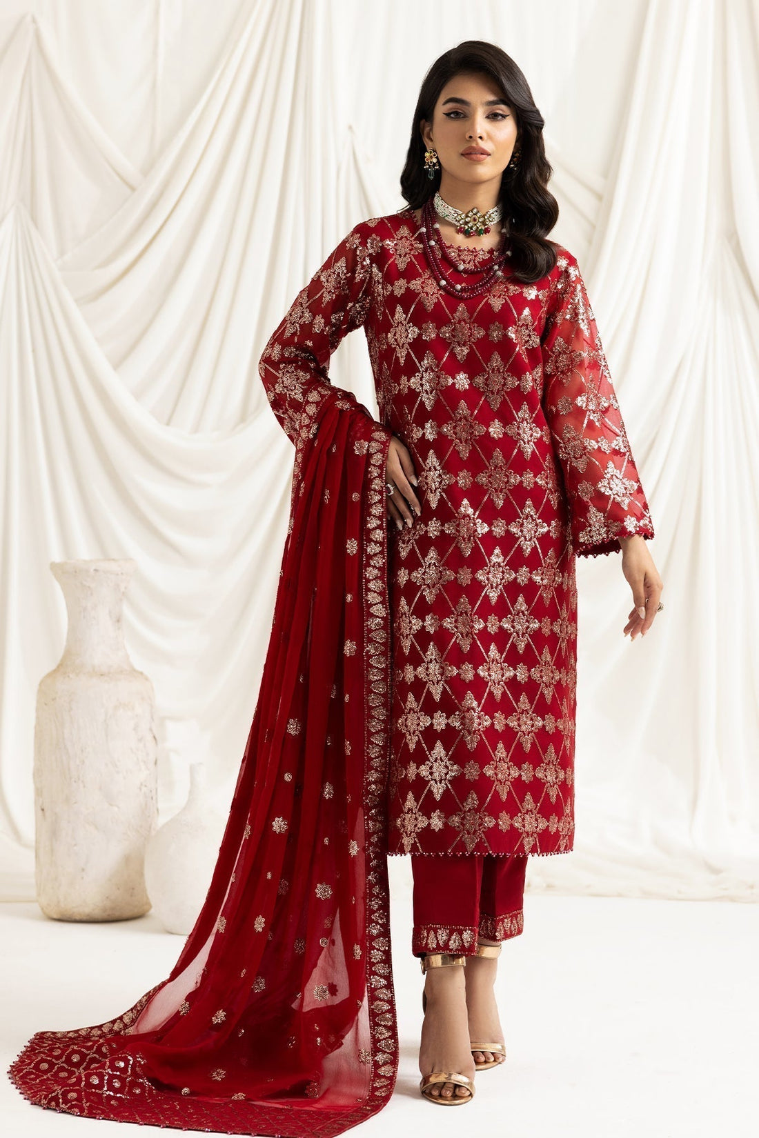 ALIZEH-DUA-V02D02A-ALARA(RED) - House Of Hania