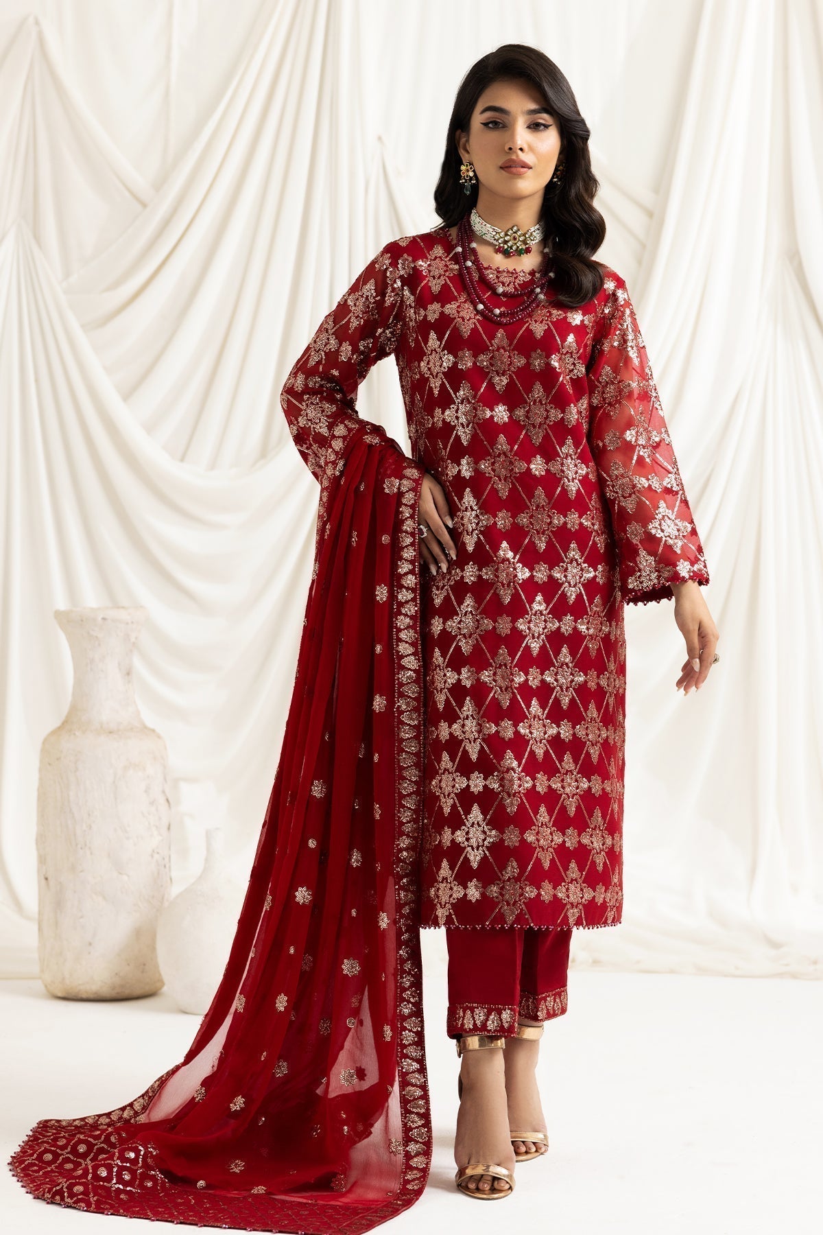 ALIZEH-DUA-V02D02A-ALARA(RED) - House Of Hania