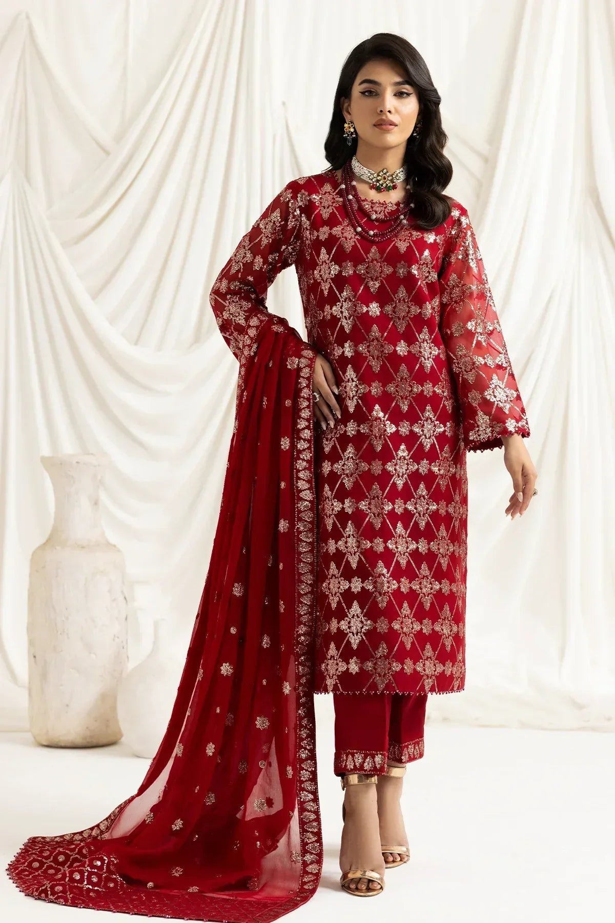 ALIZEH-DUA-V02D02A-ALARA(RED) - House Of Hania