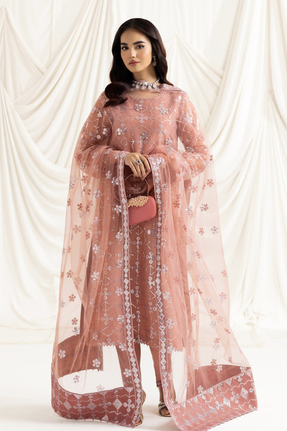 ALIZEH-DUA-V02D04B-NAZIK(PINK) - House Of Hania