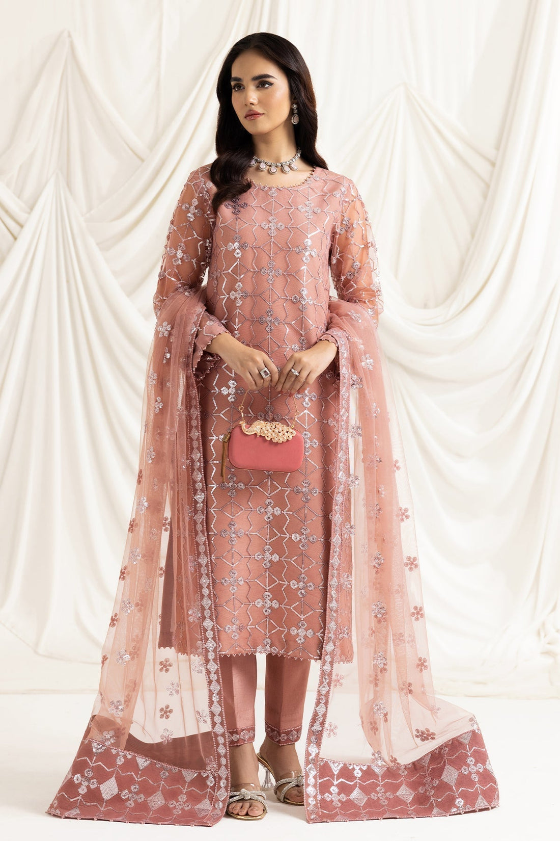 ALIZEH-DUA-V02D04B-NAZIK(PINK) - House Of Hania