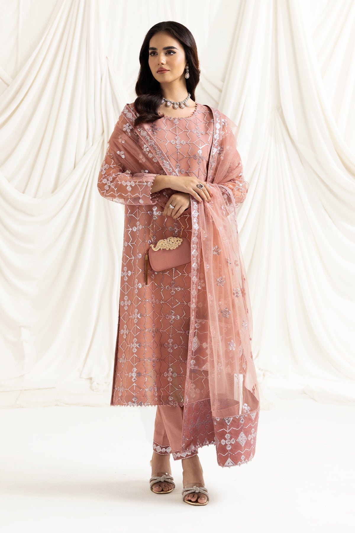 ALIZEH-DUA-V02D04B-NAZIK(PINK) - House Of Hania