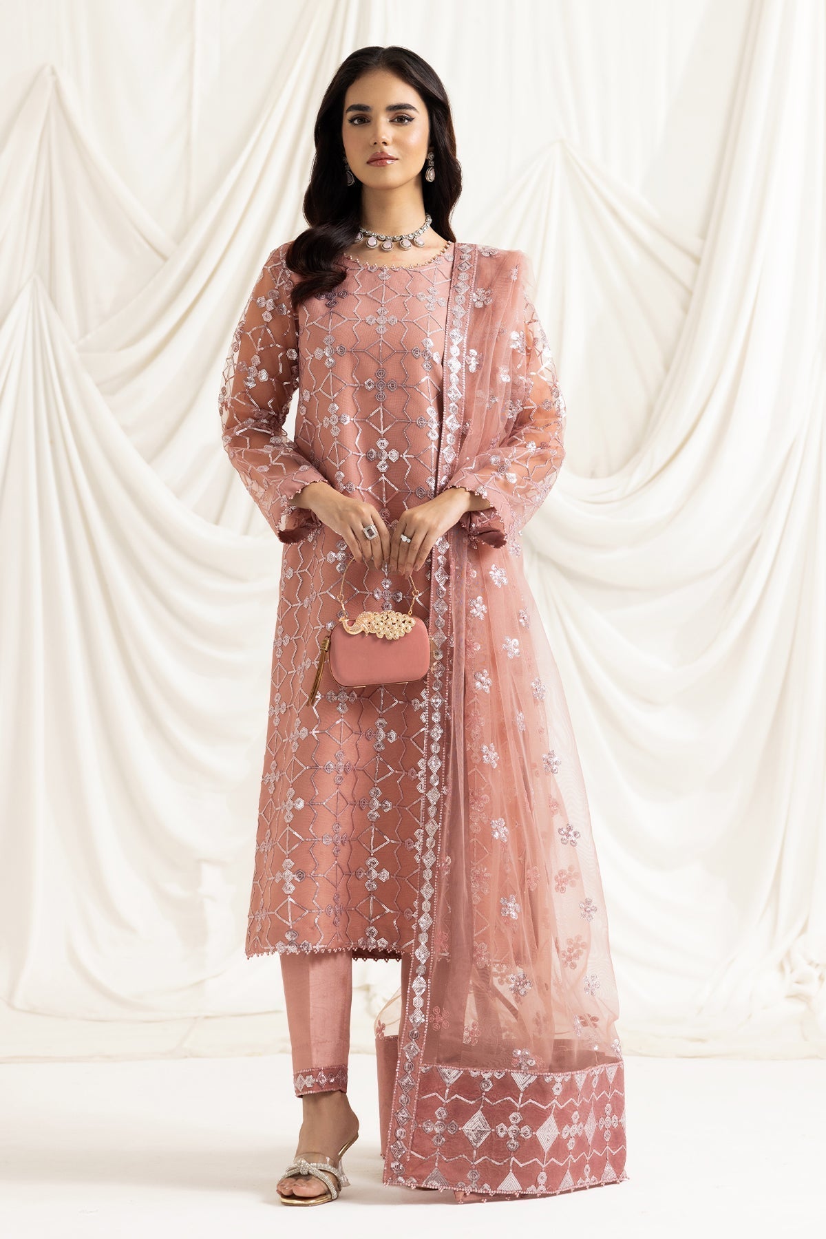 ALIZEH-DUA-V02D04B-NAZIK(PINK) - House Of Hania