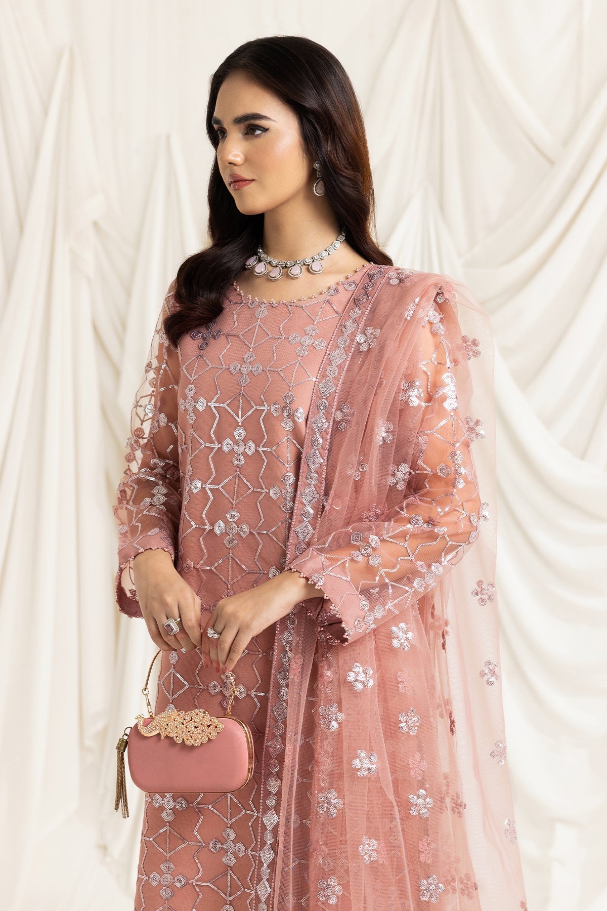 ALIZEH-DUA-V02D04B-NAZIK(PINK) - House Of Hania
