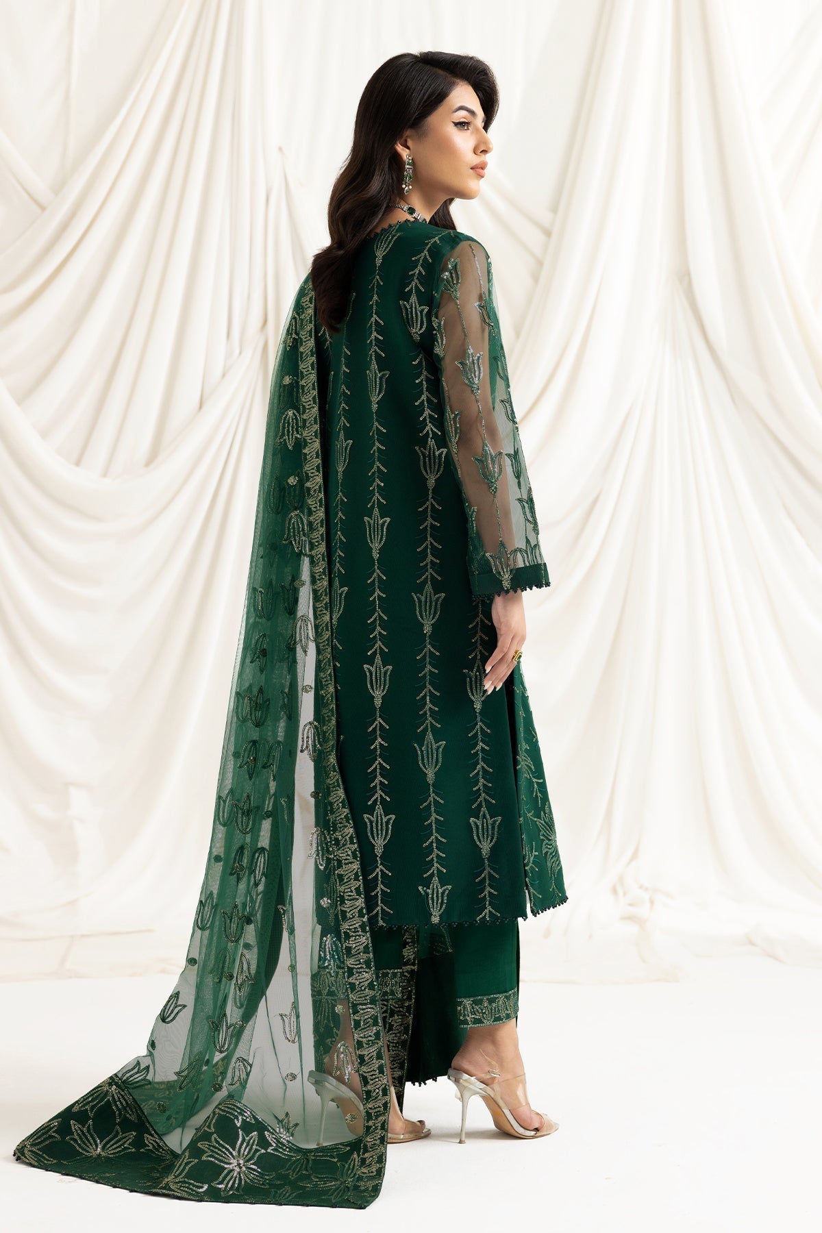 ALIZEH-DUA-V02D05A-ELNAZ(GREEN) - House Of Hania