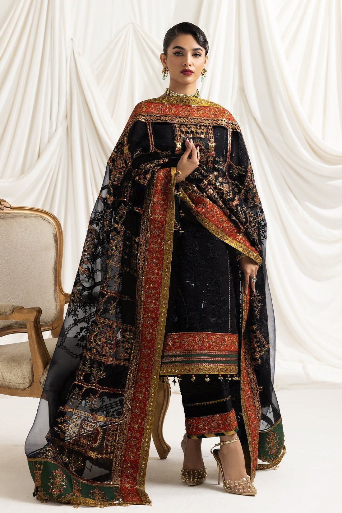 ALIZEH-Mehlika B (BLACK) - House Of Hania