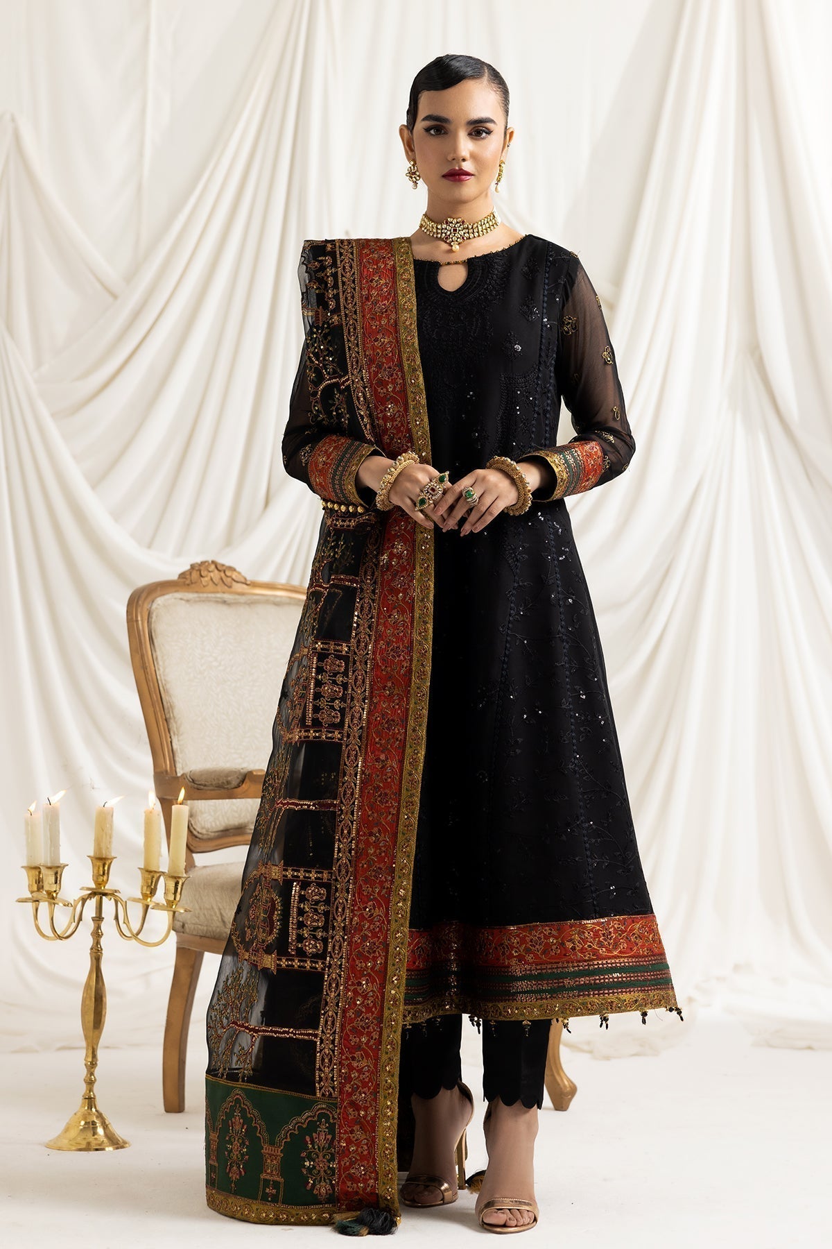 ALIZEH-Mehlika B (BLACK) - House Of Hania