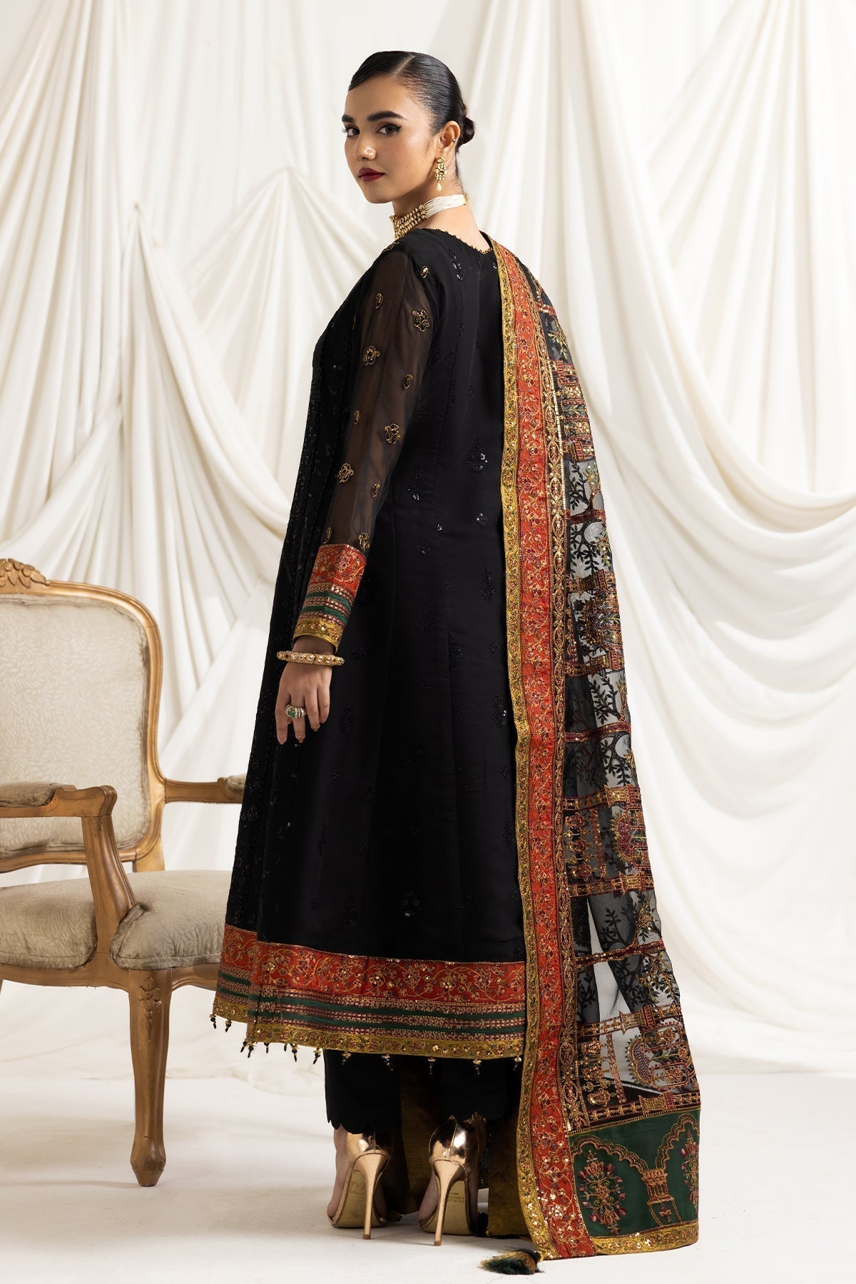 ALIZEH-Mehlika B (BLACK) - House Of Hania