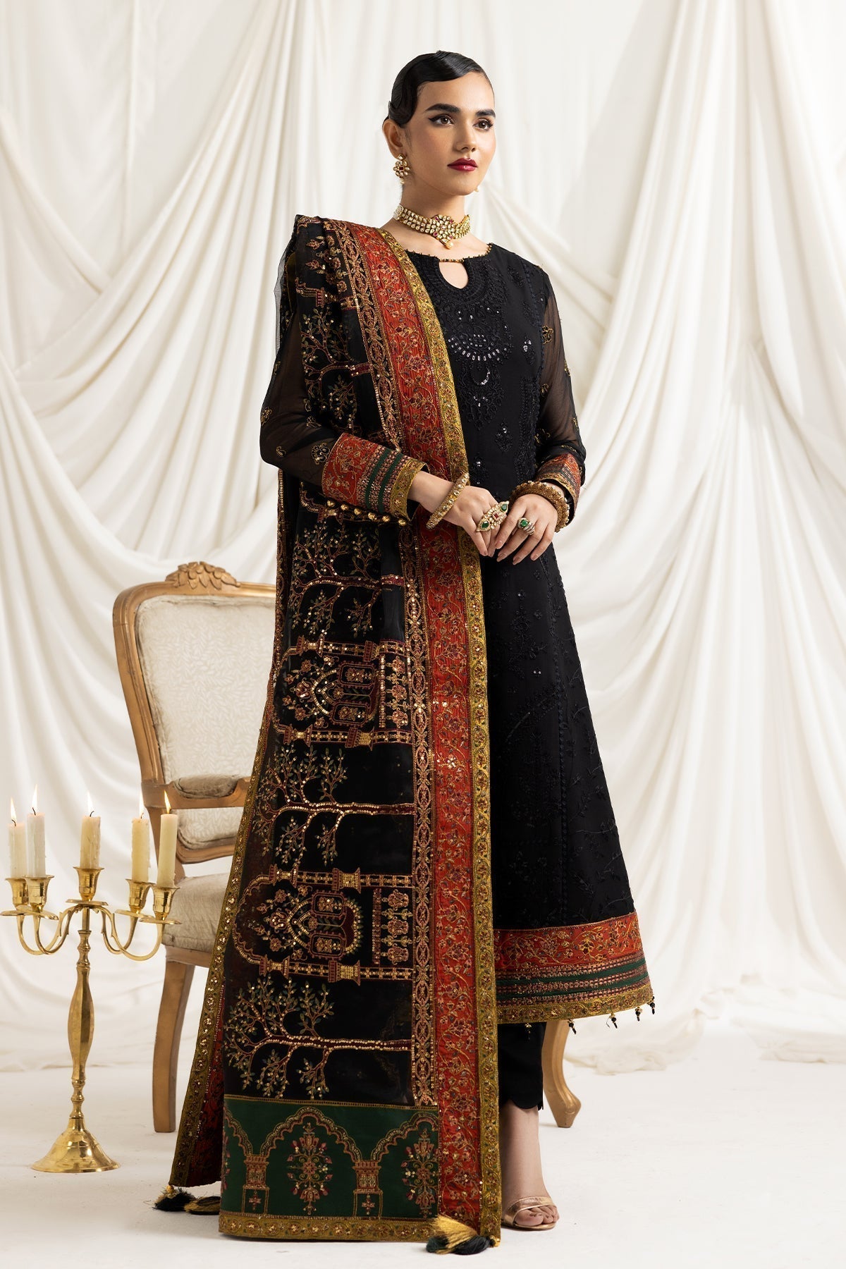 ALIZEH-Mehlika B (BLACK) - House Of Hania