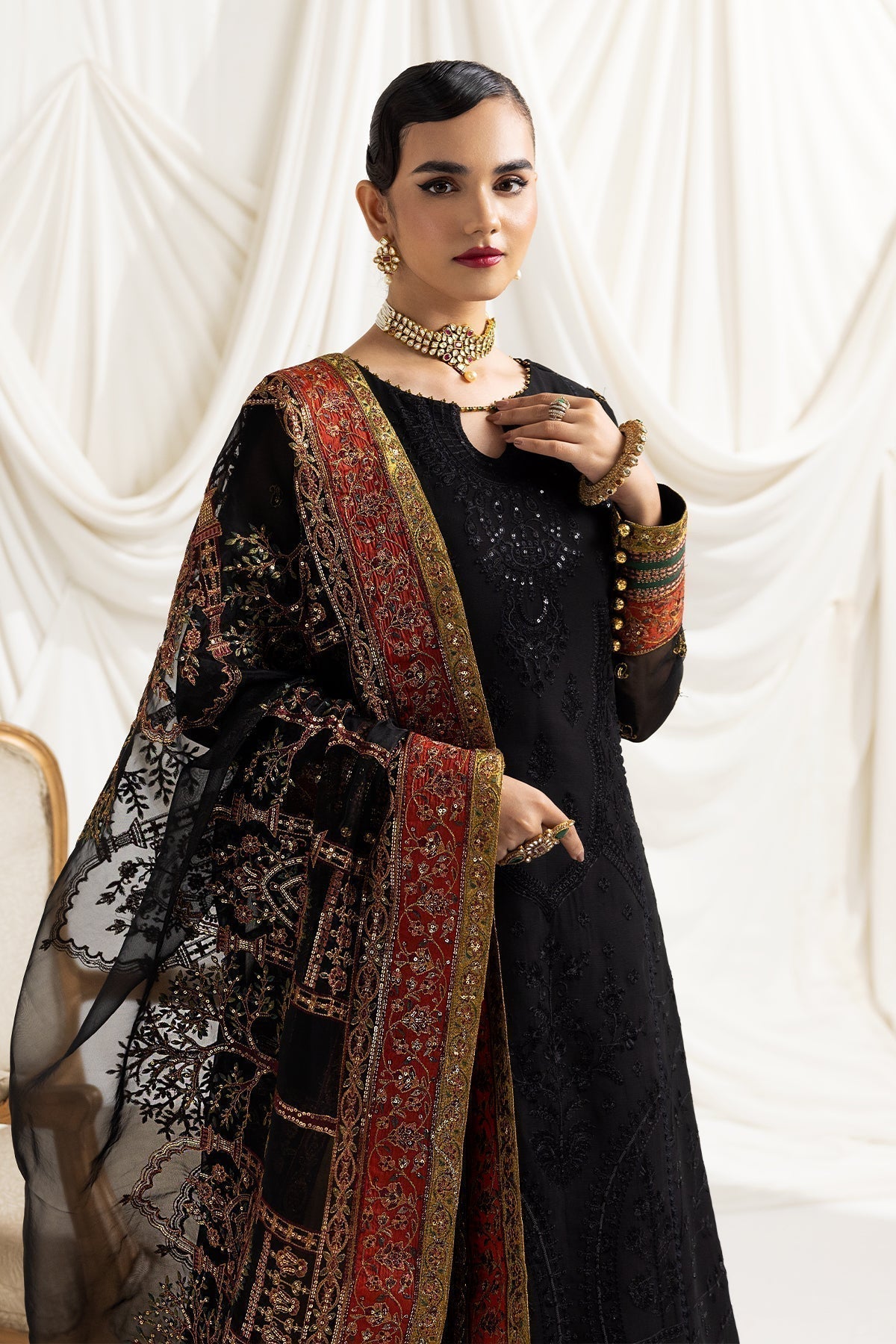 ALIZEH-Mehlika B (BLACK) - House Of Hania