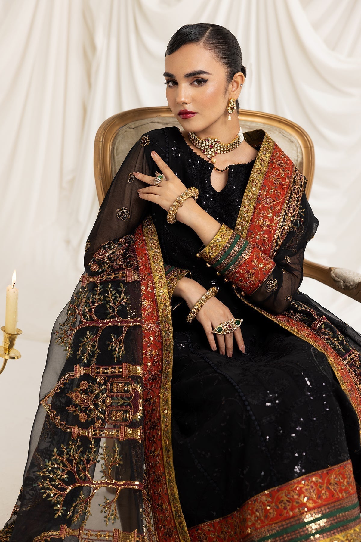 ALIZEH-Mehlika B (BLACK) - House Of Hania
