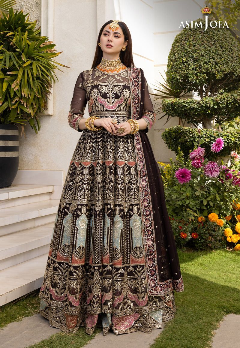 ASIM JOFA LUXUR PRET AJHJ-16 STITCHED - House Of Hania