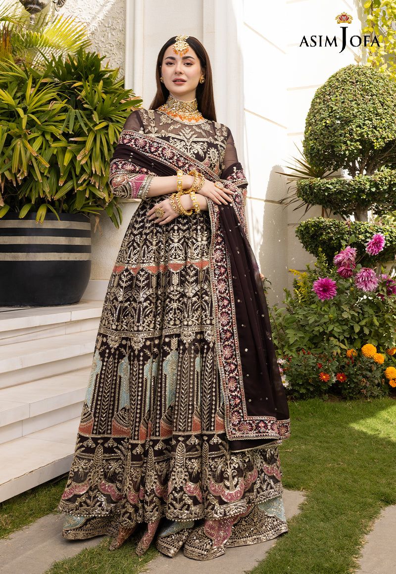 ASIM JOFA LUXUR PRET AJHJ-16 STITCHED - House Of Hania