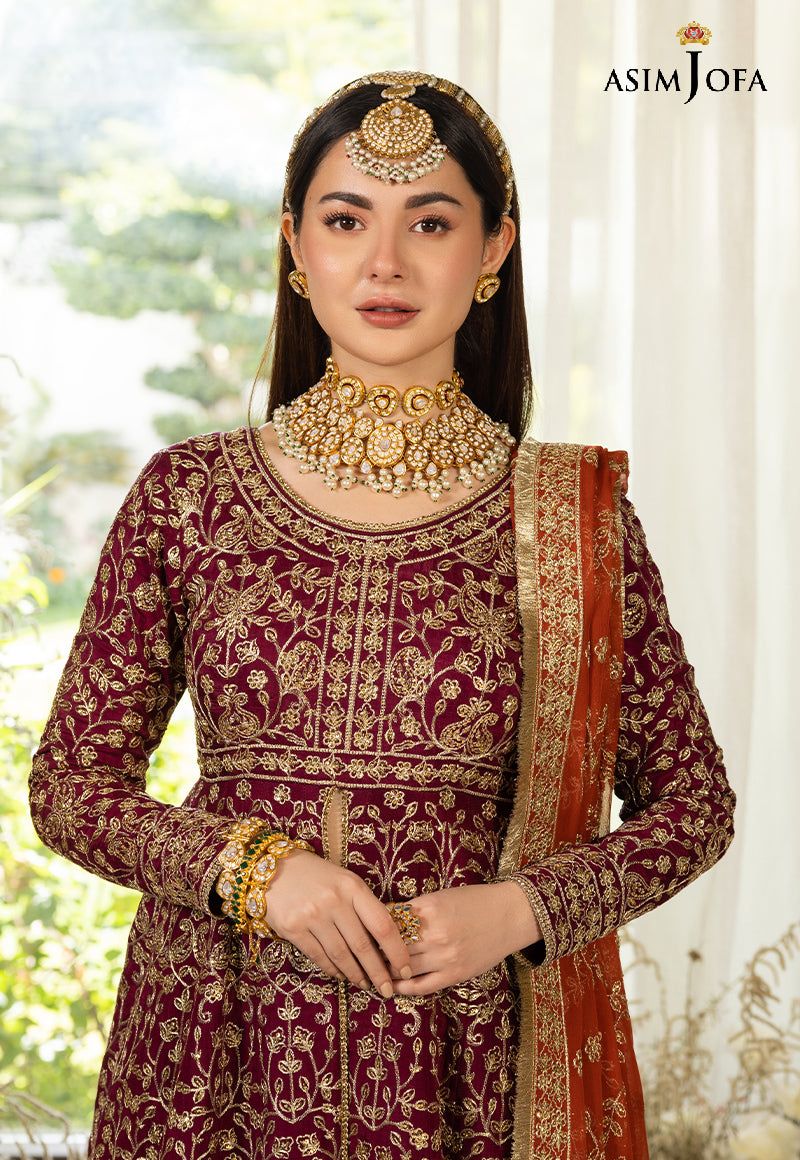 ASIM JOFA LUXUR PRET AJHJ-17 STITCHED - House Of Hania