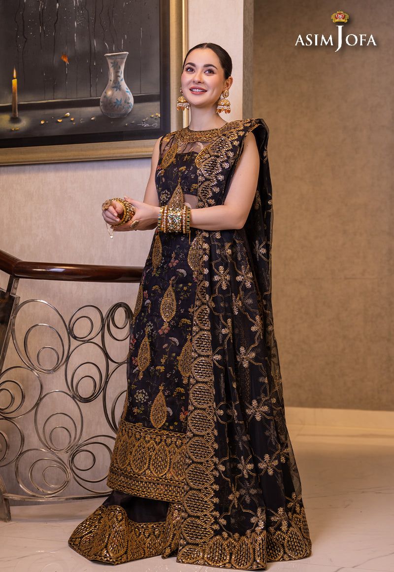 ASIM JOFA LUXUR PRET AJHJ-23 STITCHED - House Of Hania
