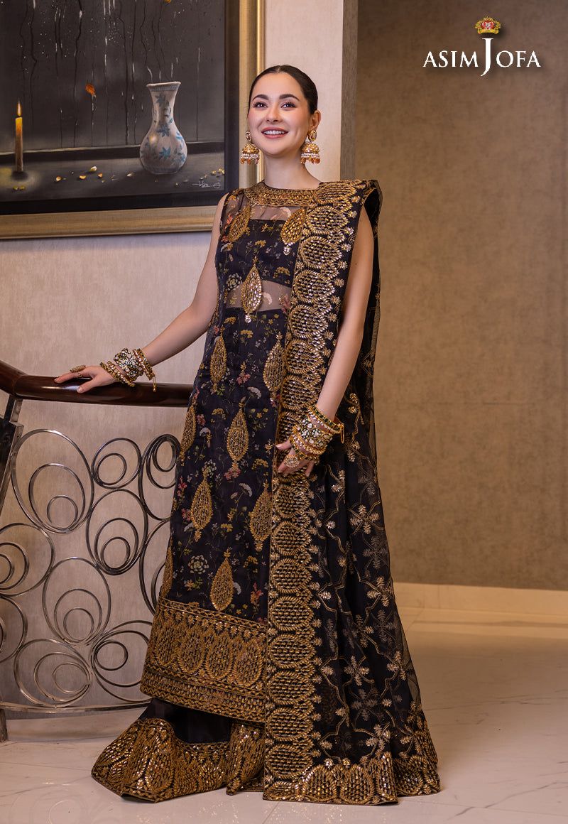 ASIM JOFA LUXUR PRET AJHJ-23 STITCHED - House Of Hania