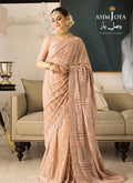 ASIM JOFA- SAREE - AJVY-09 - House Of Hania