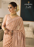 ASIM JOFA- SAREE - AJVY-09 - House Of Hania