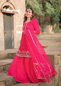 Aaniat Pairhan Pink - House Of Hania