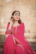Aaniat Pairhan Pink - House Of Hania