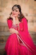 Aaniat Pairhan Pink - House Of Hania