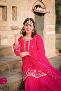 Aaniat Pairhan Pink - House Of Hania