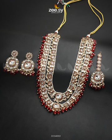 Acacia Malla Necklace Set - House Of Hania