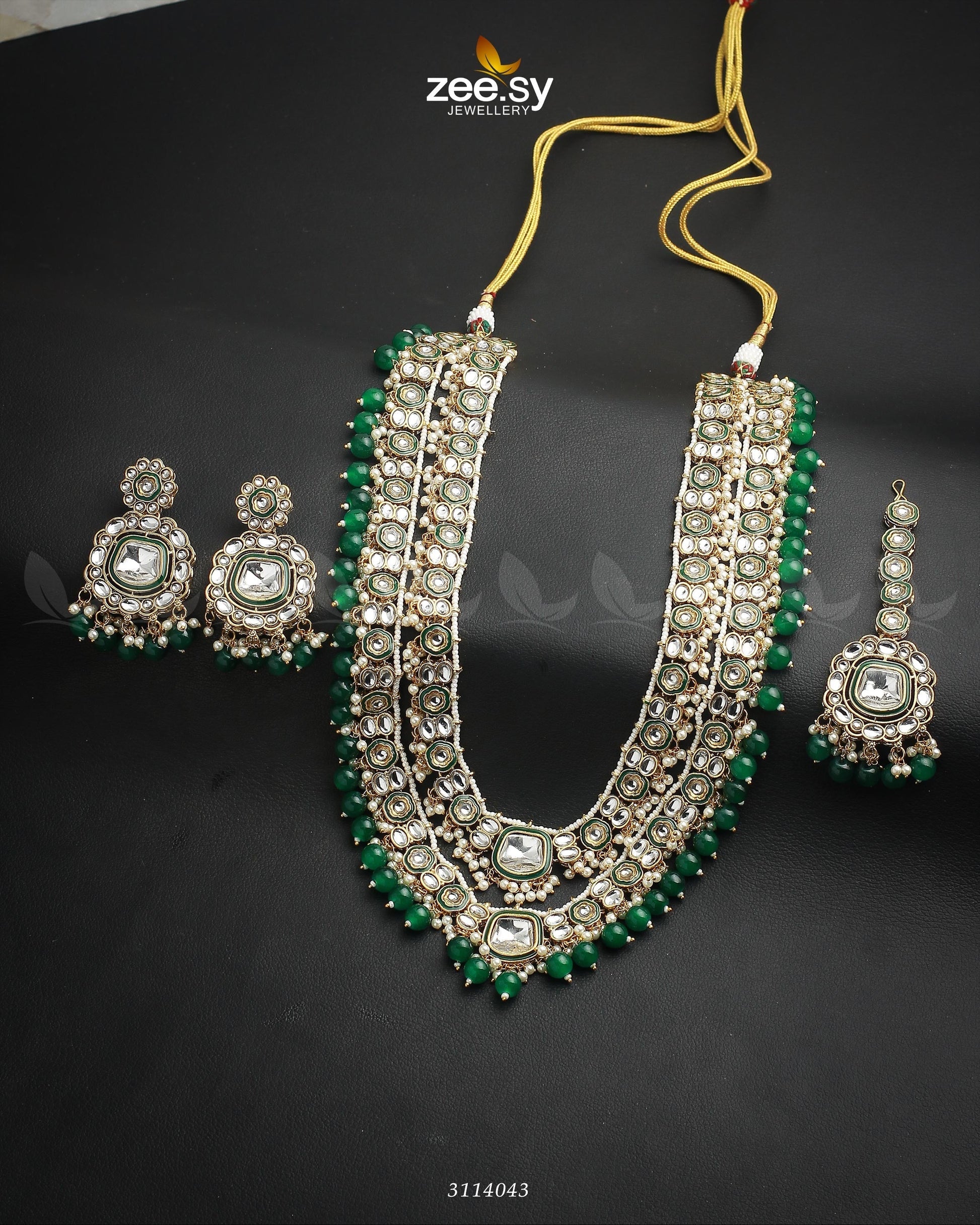 Acacia Malla Necklace Set - House Of Hania