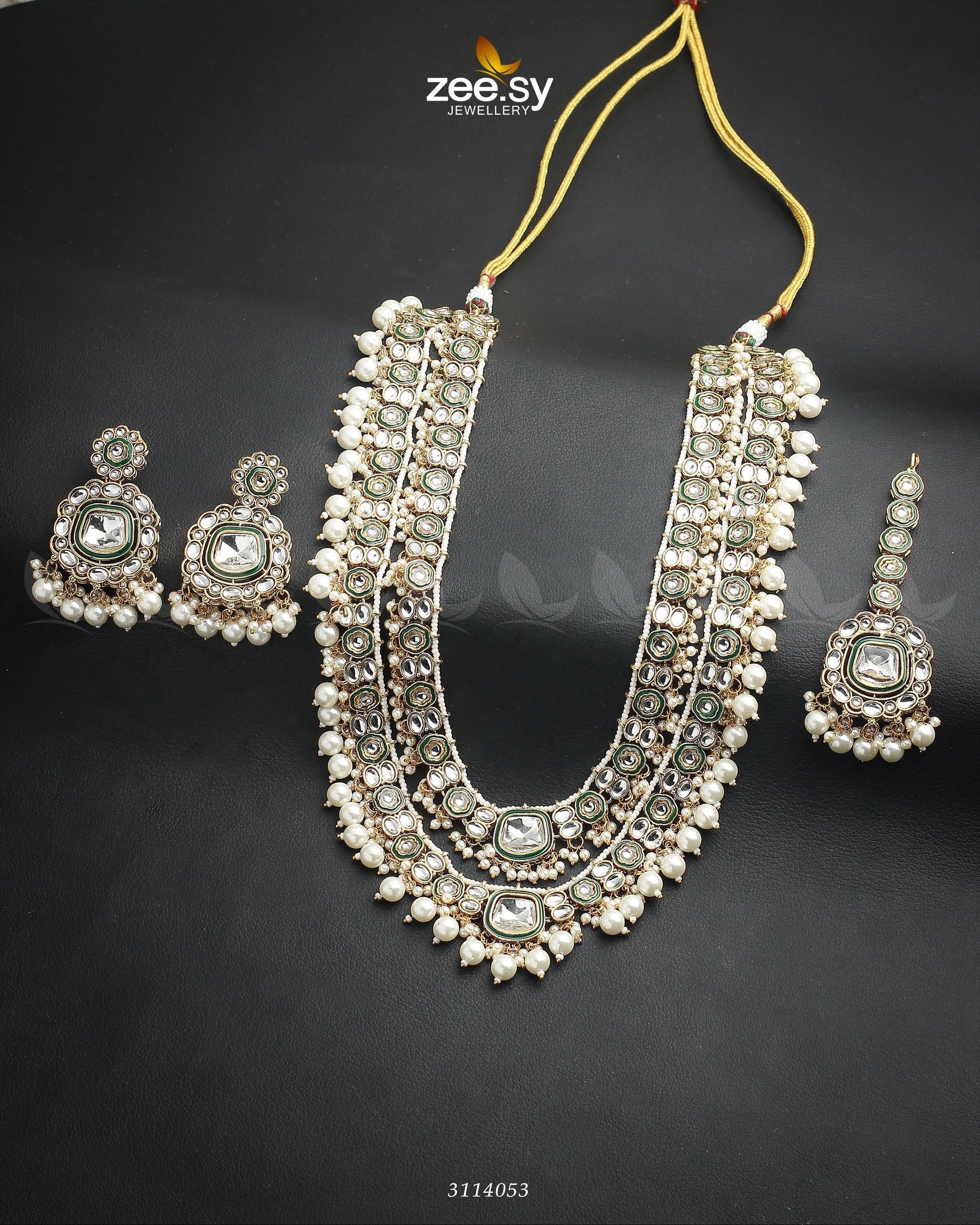 Acacia Malla Necklace Set - House Of Hania