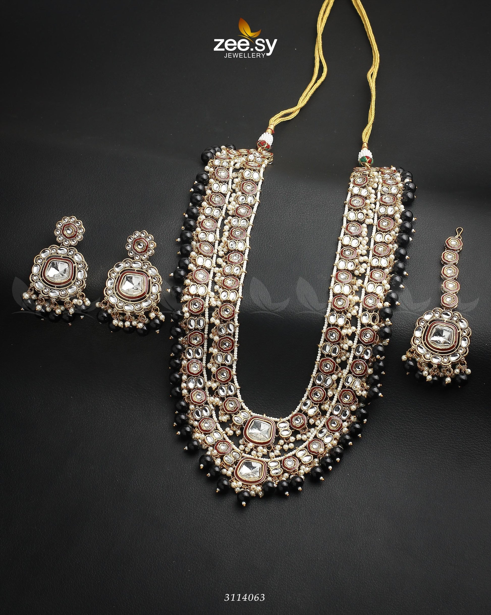 Acacia Malla Necklace Set - House Of Hania