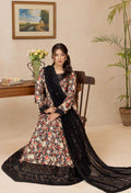Adans Libas | Adans Chikankari Satin Lawn| CHIKANKARI 818101 - House Of Hania