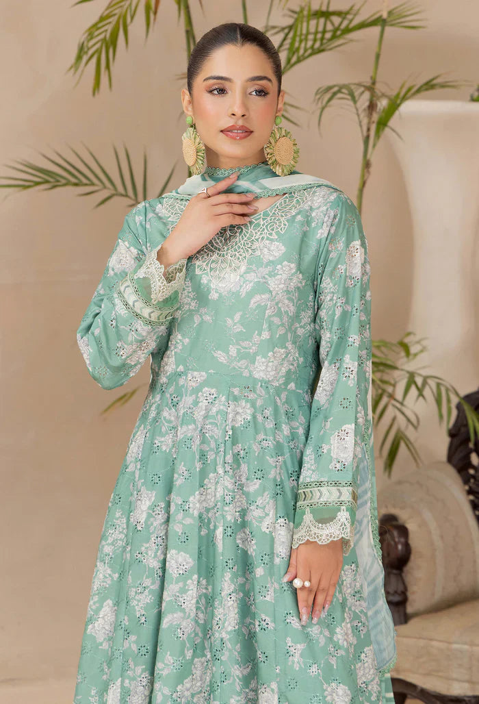Adans Libas | Adans Chikankari Satin Lawn| CHIKANKARI 818102 - House Of Hania