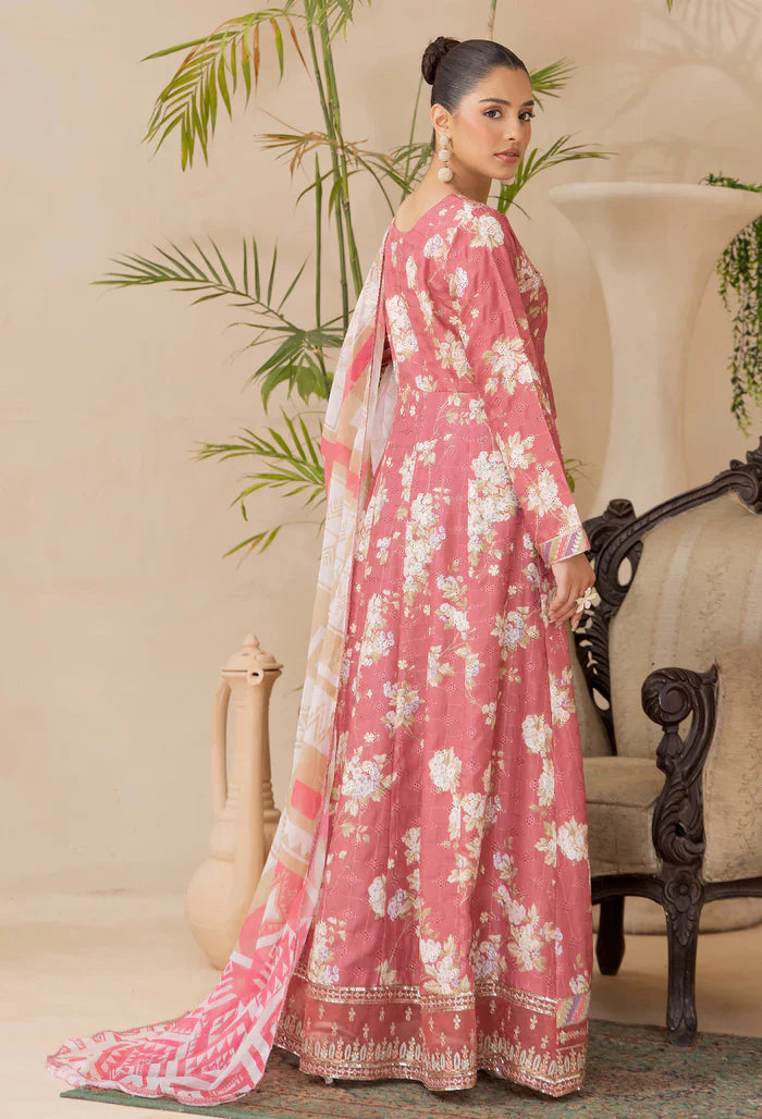 Adans Libas | Adans Chikankari Satin Lawn| CHIKANKARI 818103 - House Of Hania