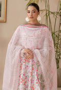 Adans Libas | Adans Chikankari Satin Lawn| CHIKANKARI 818104 - House Of Hania