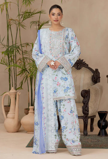 Adans Libas | Adans Embroidered satin | Satin Lawn 828214 - House Of Hania