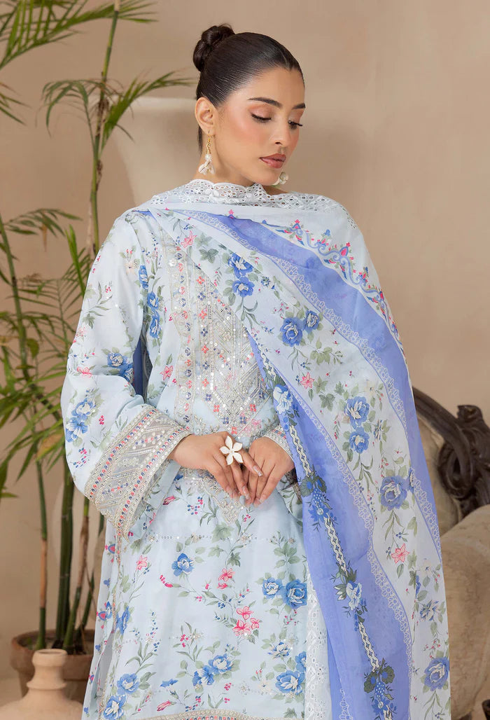 Adans Libas | Adans Embroidered satin | Satin Lawn 828214 - House Of Hania