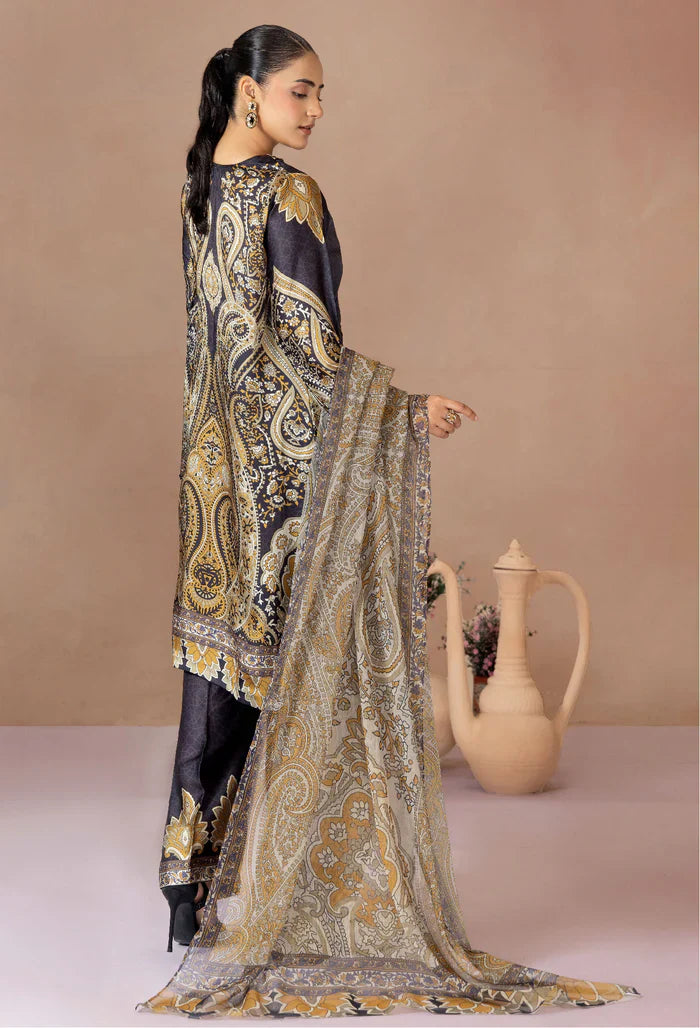 Adans Libas | Adans Monochrome Silk | MONOCHROME 10 - House Of Hania
