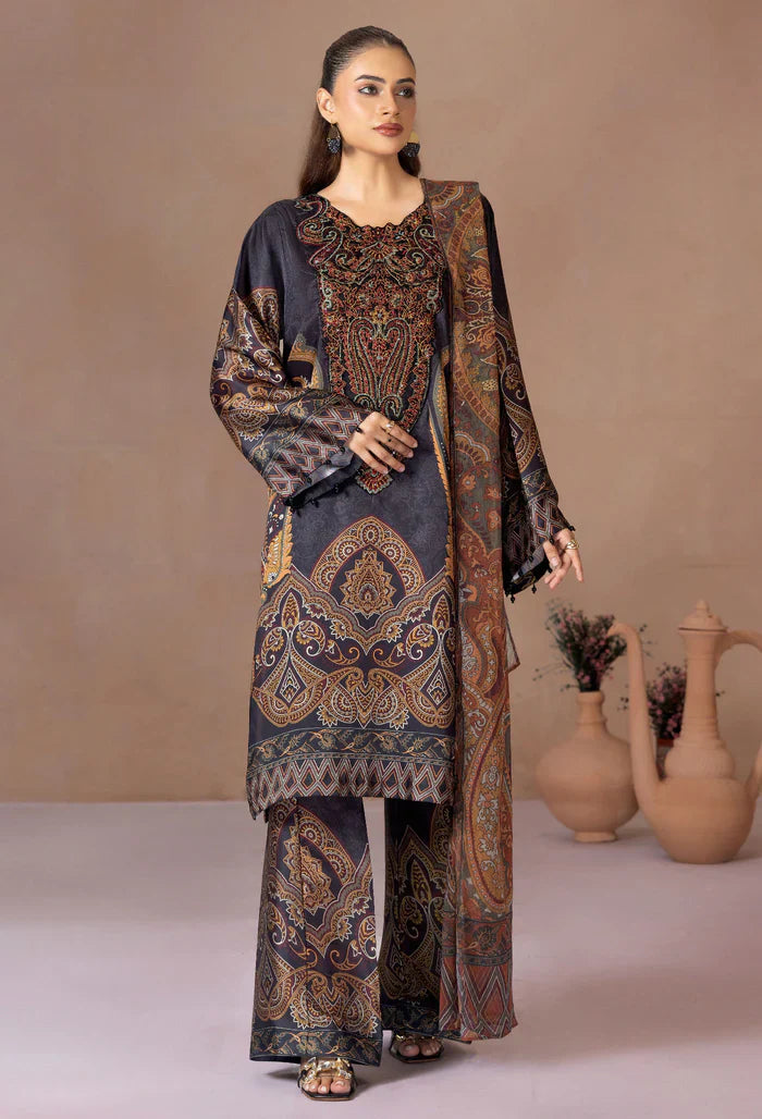 Adans Libas | Adans Monochrome  Silk | MONOCHROME 6 - House Of Hania