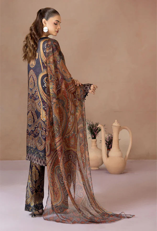 Adans Libas | Adans Monochrome  Silk | MONOCHROME 6 - House Of Hania