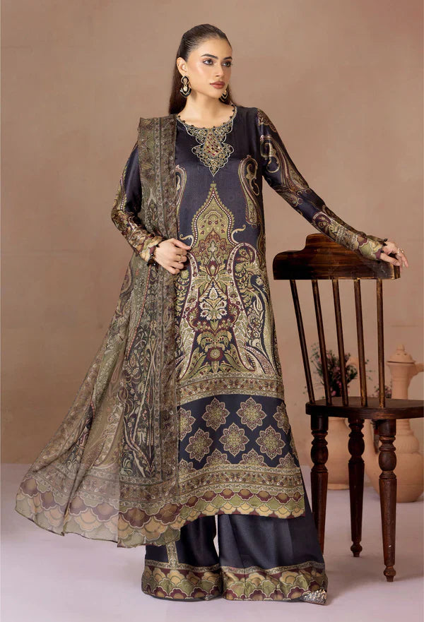 Adans Libas | Adans Monochrome  Silk | MONOCHROME 8 - House Of Hania
