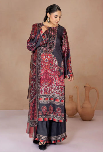 Adans Libas | Adans Monochrome  Silk | MONOCHROME 9 - House Of Hania