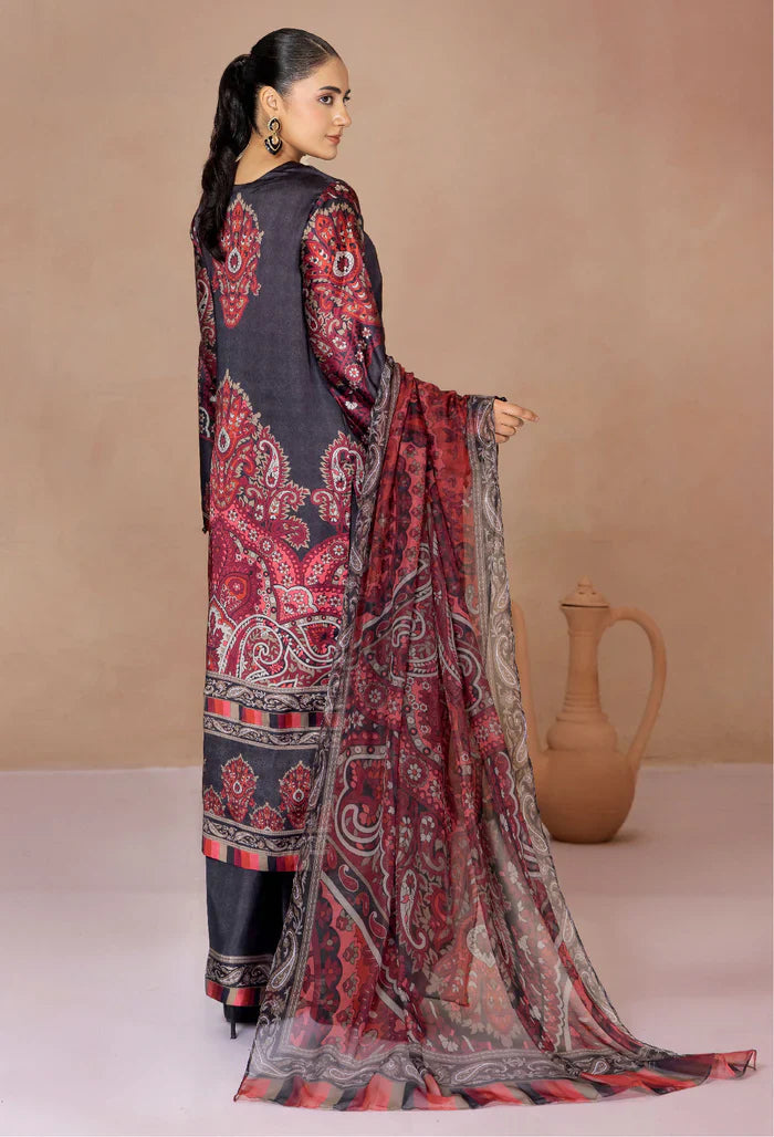 Adans Libas | Adans Monochrome  Silk | MONOCHROME 9 - House Of Hania