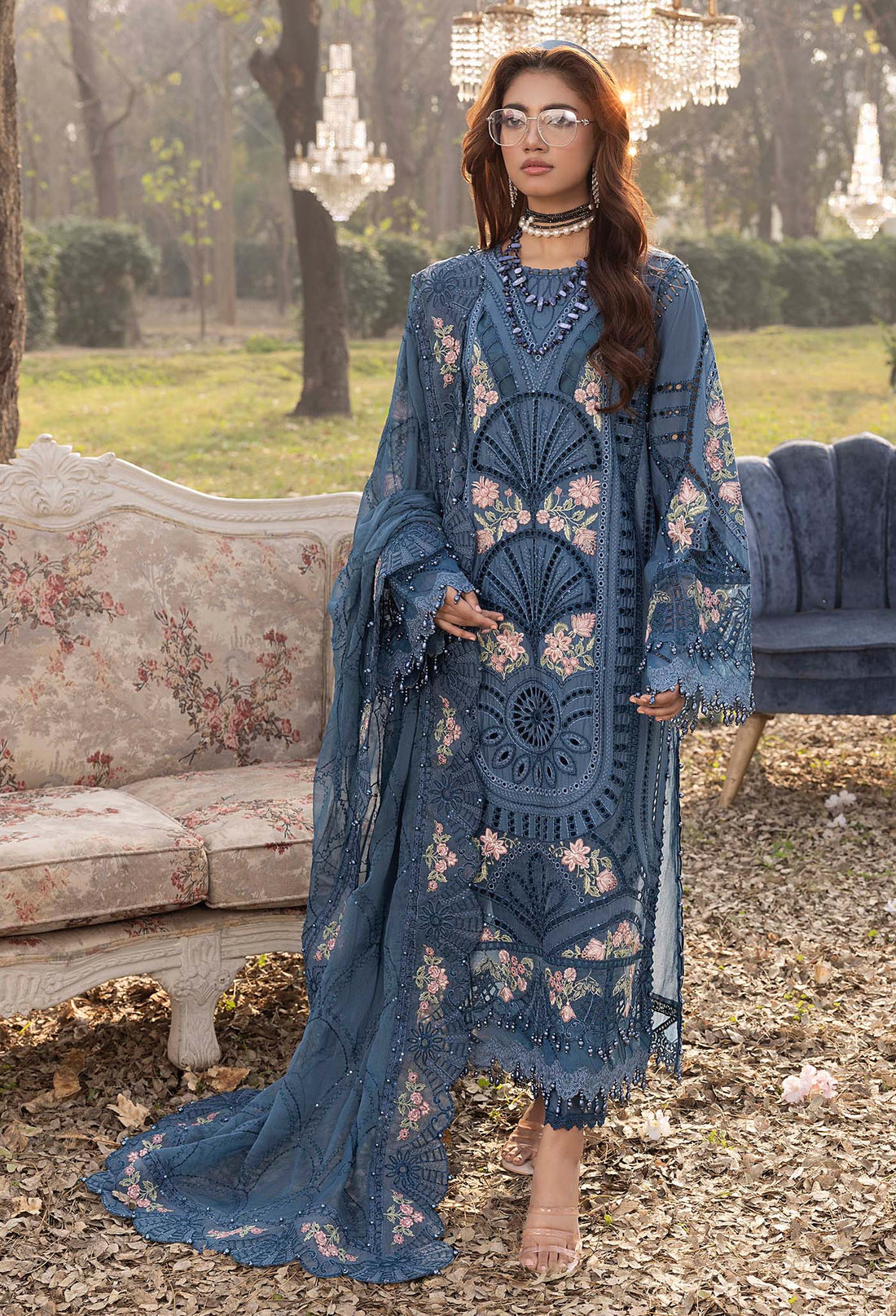 Adans Libas | BAZM-E-BAHAR | BAHAR 3786 - House Of Hania