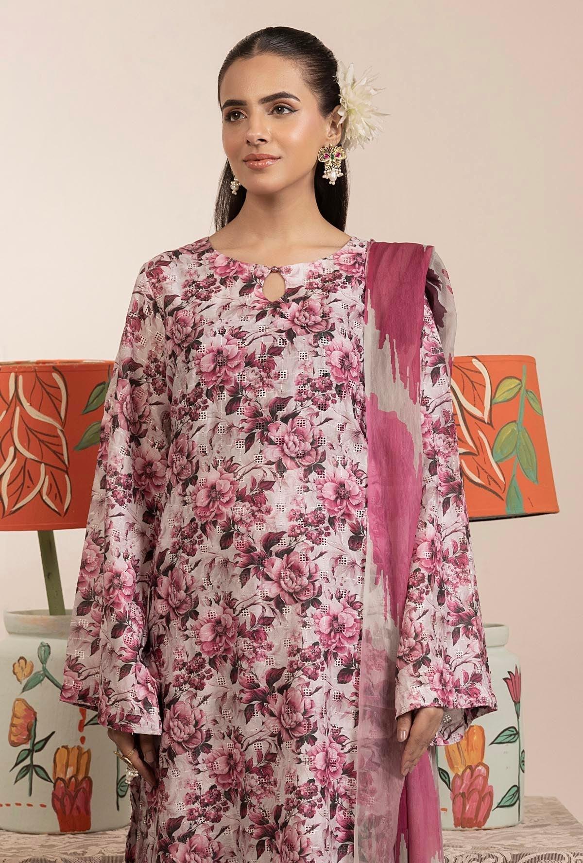 Adans Libas | Basic Chikankari | 7701 - House Of Hania