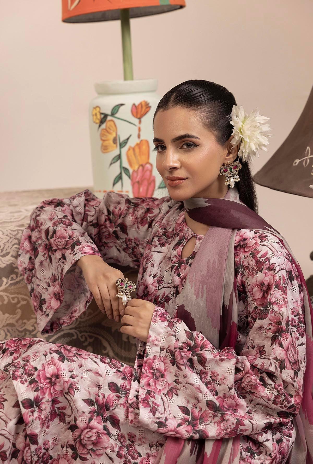 Adans Libas | Basic Chikankari | 7701 - House Of Hania