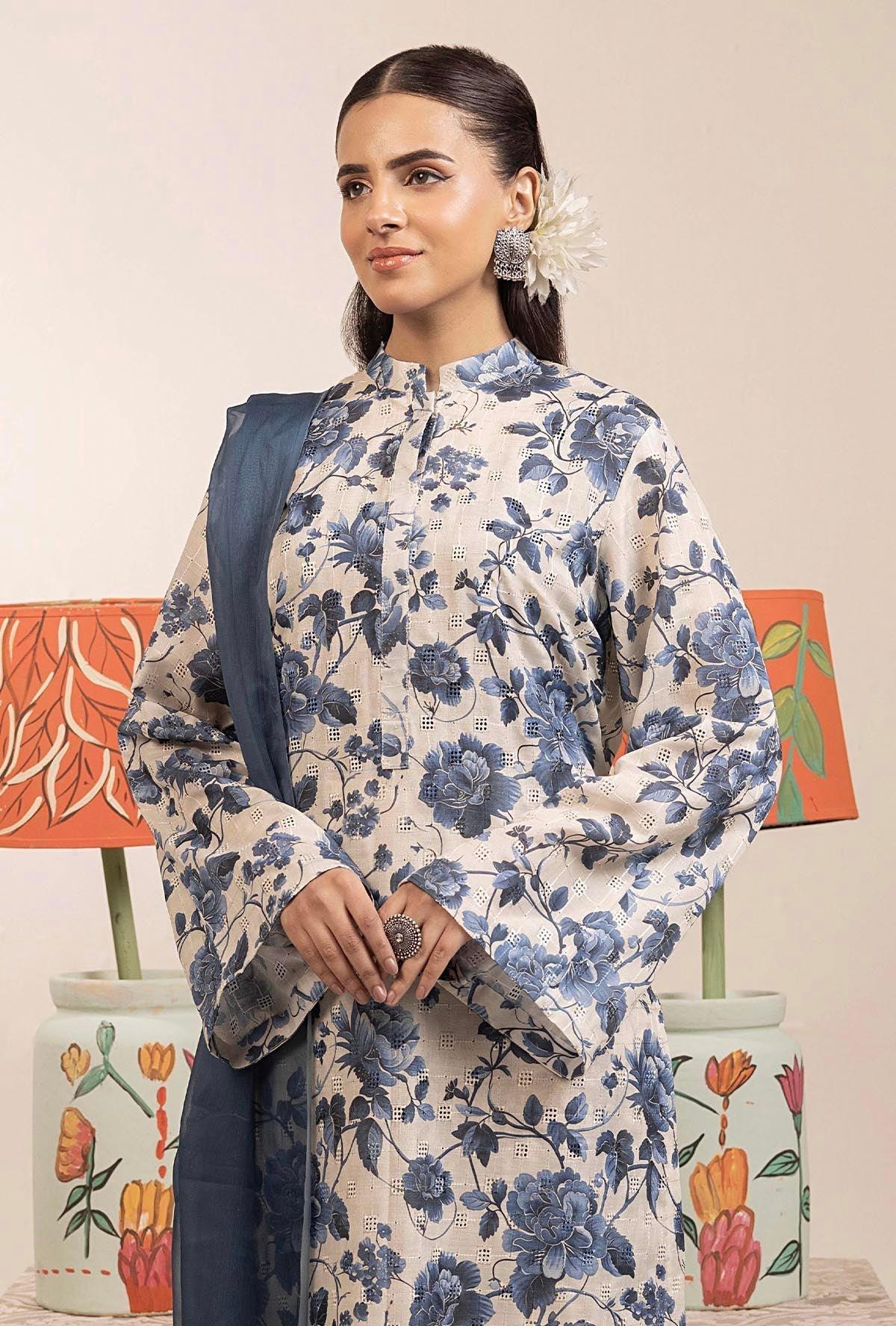 Adans Libas | Basic Chikankari | 7702 - House Of Hania