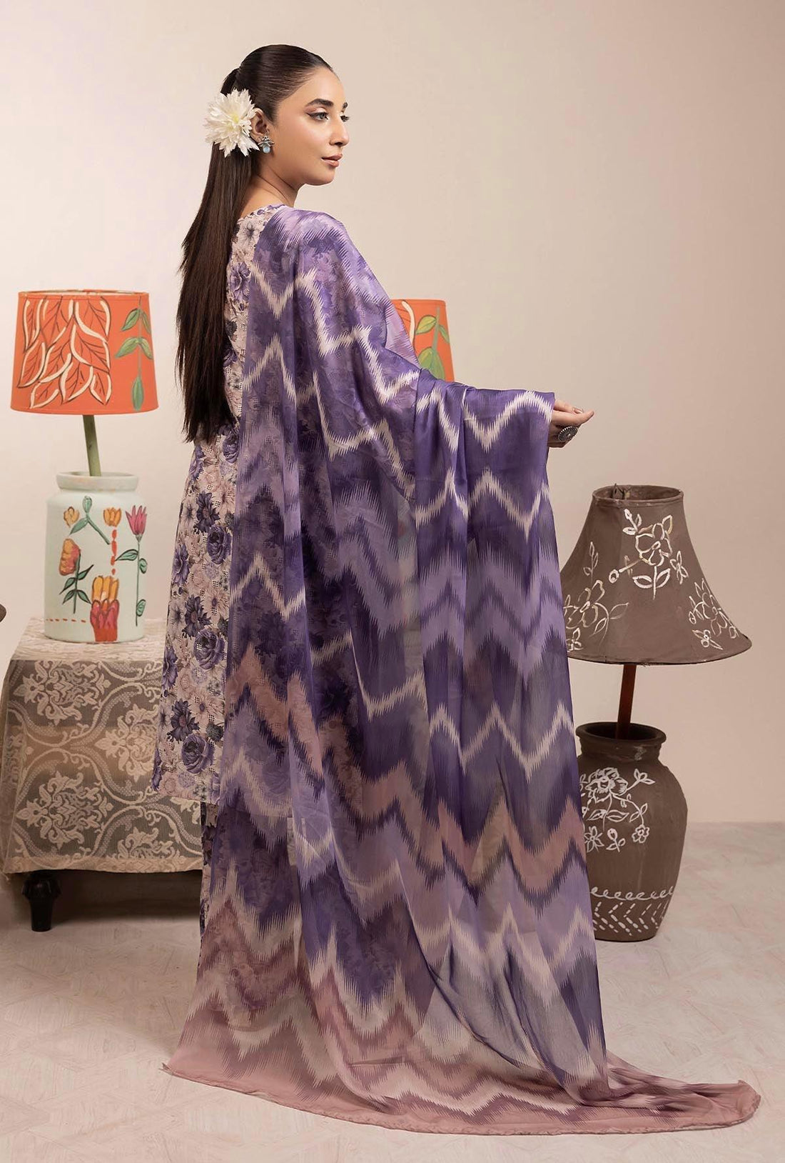 Adans Libas | Basic Chikankari | 7704 - House Of Hania
