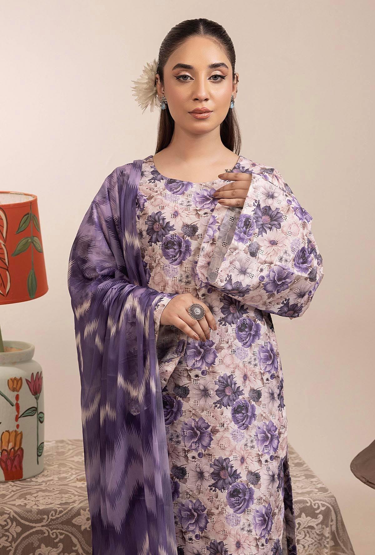 Adans Libas | Basic Chikankari | 7704 - House Of Hania